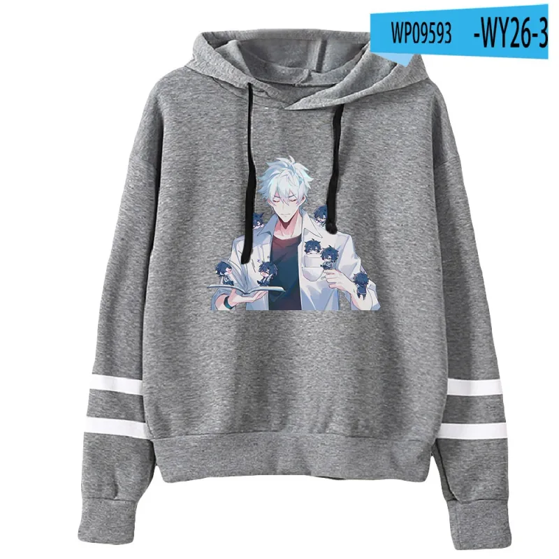 Link Click Anime Hoodie Unisex Pocketless Parallel Bars Sleeve Sweatshirts Women Men Hoodies Harajuku Streetwear Fashion Clothes — image 16