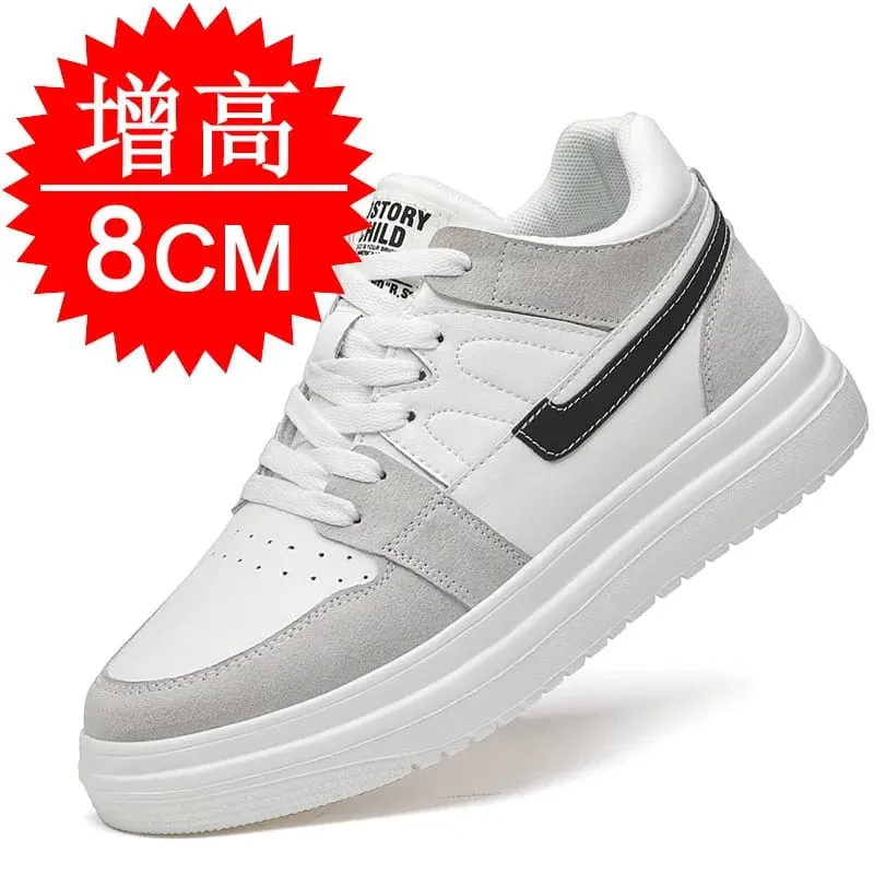 Men Elevator Shoes Heightening Sneakers for Men 4cm 6cm 8cm 10cm Breathable Height Increased Shoes for Man Sports Shoes — image 11