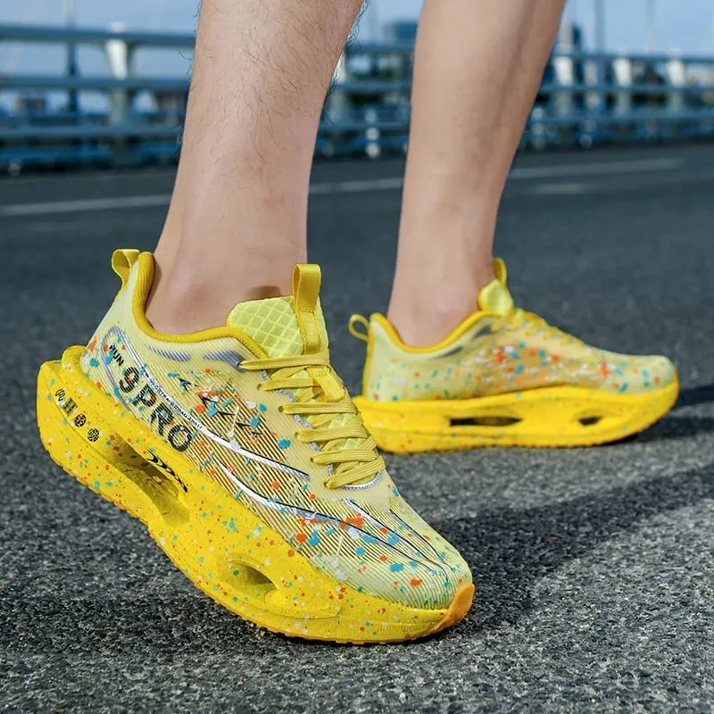 2025 New Men's Sneakers Night Fluorescent 3.0 Carbon Plate Cushioning Running Shoes Stable Rebound Training Shoes Jog Shoes — image 2