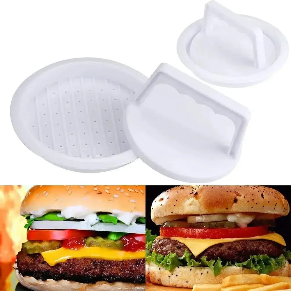 Burger Press Hamburger Press Patty Maker Mold Burger Mold Rings Easy Release Hamburger Patty Press for BBQ — image 9