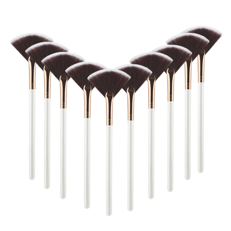1/5/10pcs Fan Shape Facial Mask Brush Multifunctional Makeup Brushes Women Facial Body Beauty Makeup Tools Brush — image 9