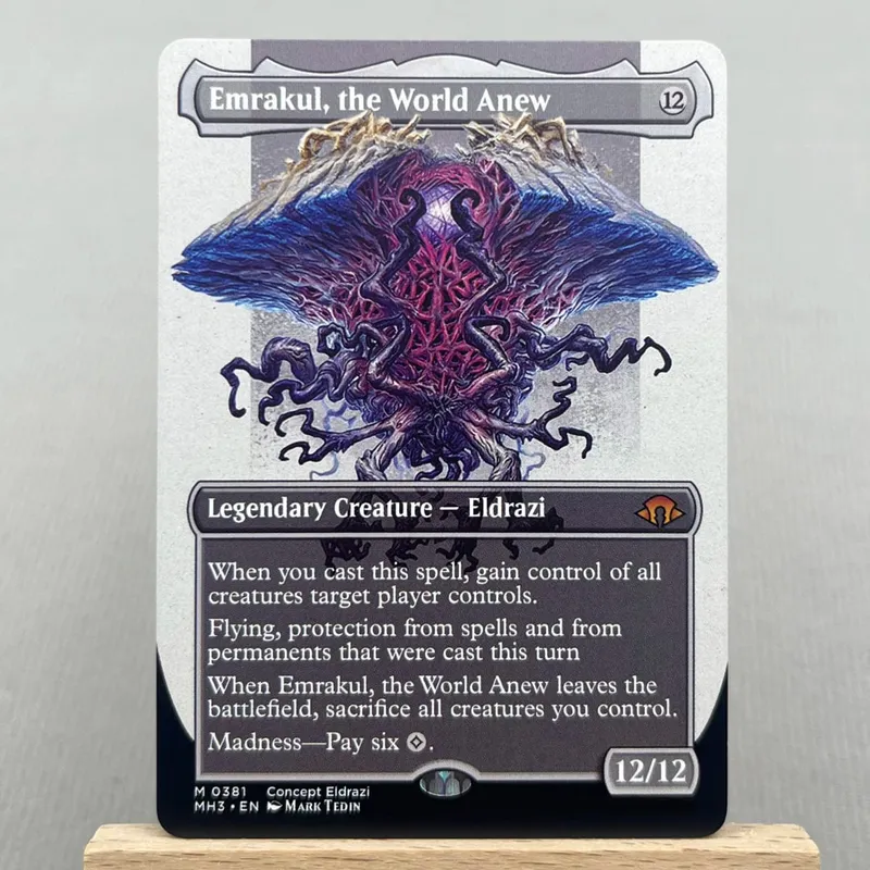 BLB BLC MH3 OTP HOLO7-Ⅰ02 TCG Cards Proxys Three Tree City Ygra Eater of All Maha the Its Feathers Night — image 3