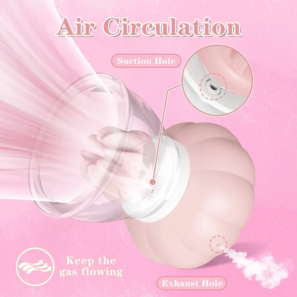 Powerful Breast Massager Vibrator Licking Tongue Clitoris Sucking Vibrator Masturbation Tools for Women Vibration Sex Toys — image 6