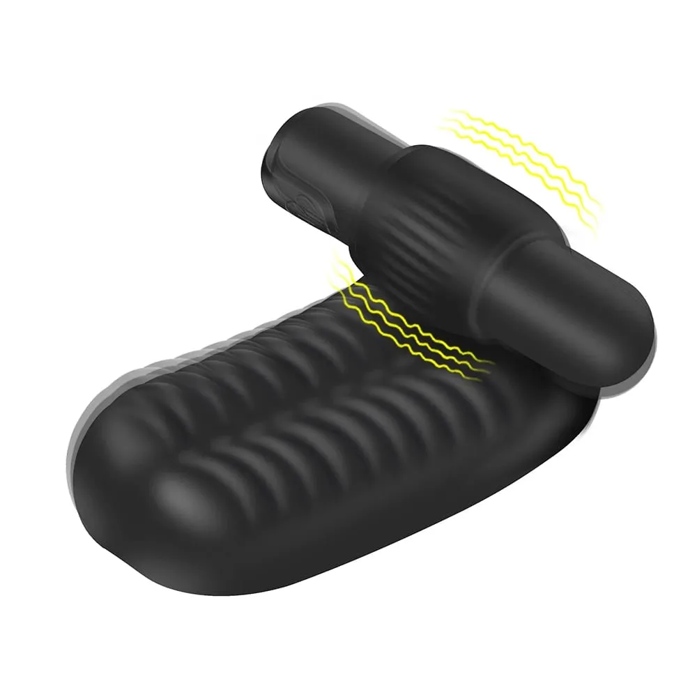 Finger Sleeve Vibrator G Spot Orgasm Massage Clit Stimulate Female Masturbator Vibrator Lesbian Sex Toys For Women Adult Product — image 1