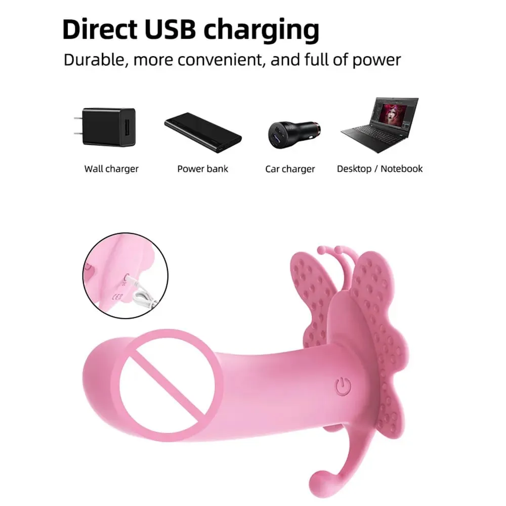 Powerful Wearable Vibrator Wireless Panties Dildo Vibrator for Women G Spot Clitoris Stimulator Vagina Massage Erotic Sex Toy — image 2