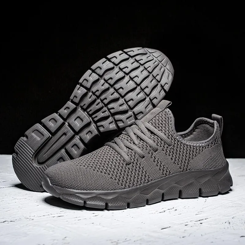 Men's shoes Four Seasons new plus size Flying weaving Lightweight Breathable Casual Sports Shoes Soft Sole Outdoor Running Shoes — image 4
