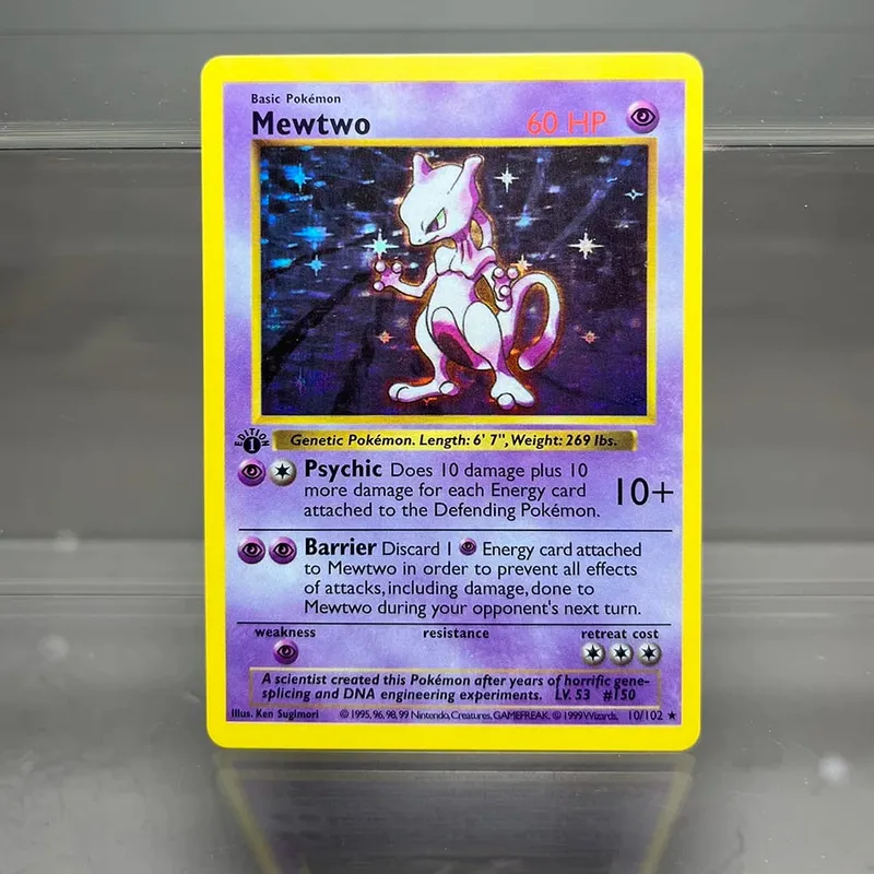 PKM Cards 1st Edition Charizard Blastoise Dragonite 1996 Base Set Single Foil Cards Game Collection Cards PTCG Proxy Cards — image 12