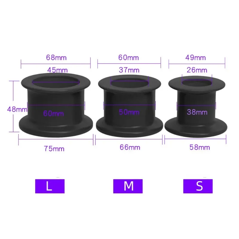 Butt Plug with Tunnel Silicone Buttplug Analplug Butplug Dilatation Anal Training Trainer Dilator Stopper Ass Anus Sex Toys — image 9