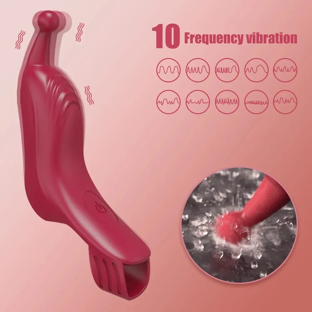 Finger Vibrator Clitoris G Spot Stimulator Massager Female Erotic Toys Adult Supplies Lesbian Couples Sex Toys for Woman 18+ — image 2