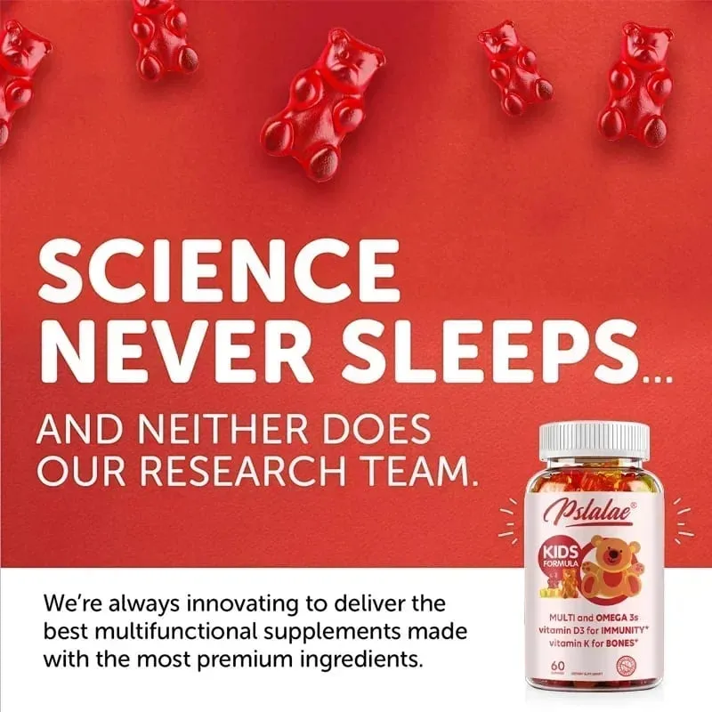 Kids' Daily Gummy Vitamins - Contains 13 Essential Nutrients and Omega 3 Fish Oil To Support The BrainSupplements — image 4