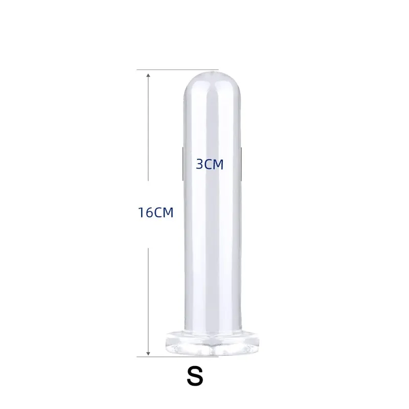 24.5cm Long Clear Jelly Smooth Surface Strapon Anal Dildos Straight ButtPlug TPE Dildo Anal Plug Intimate Sex Toys For Couples — image 9