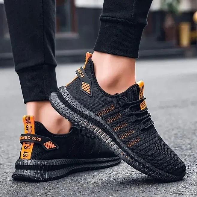 Men Shoes Lace-up Mesh Men Casual Shoes Lightweight Comfortable Walking Sneakers Tenis Masculino Zapatillas Hombre Large Size 46 — image 1