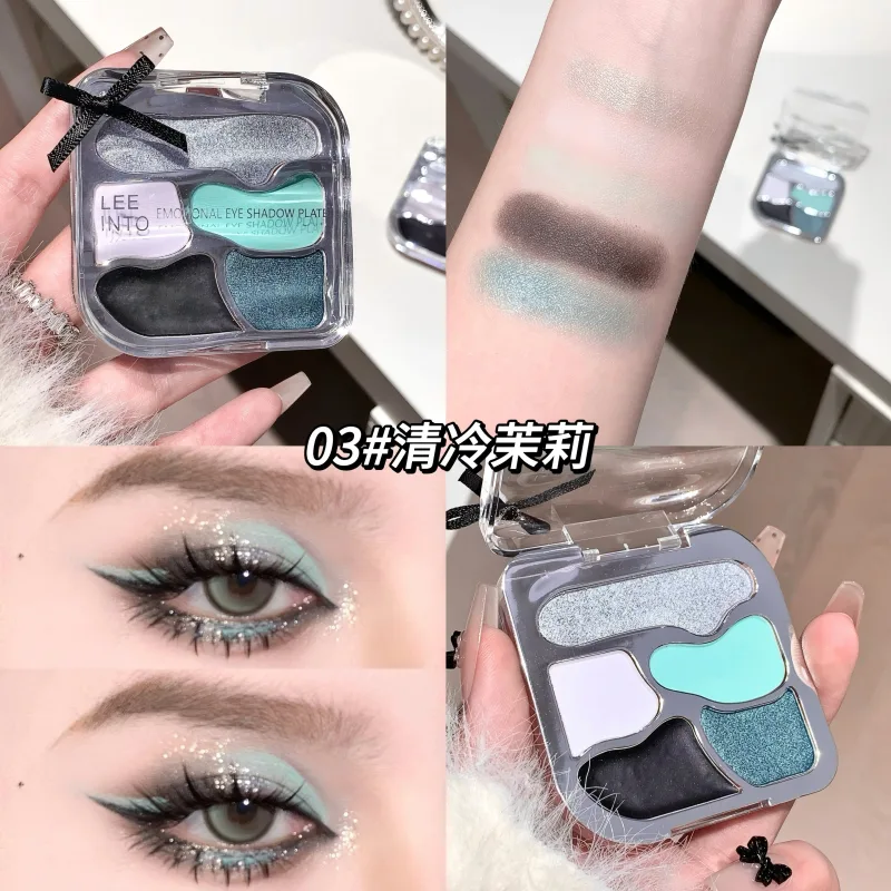 Five-color Comprehensive Eye shadow Palette Matte Highlight Contouring and Color-developing All-in-one Palette — image 9