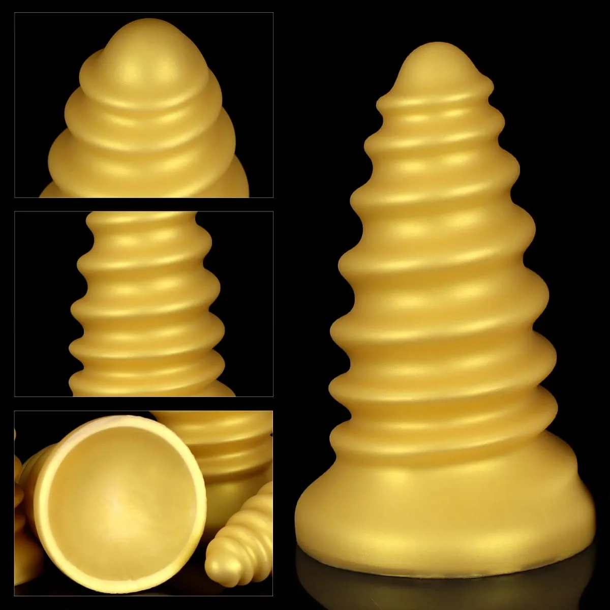 Huge Anal Plug Anal Training Dilator Big Dildo Ass Long Screw Butt Plug Large Gay Sex Toy for Women Men Prostate Massage 18 — image 3