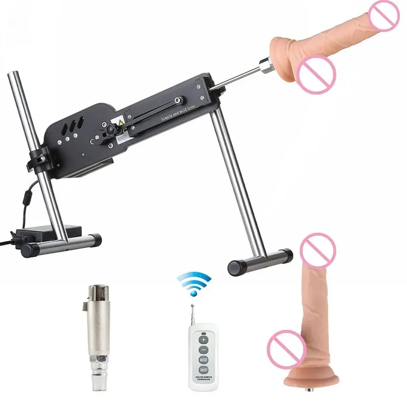 Upgrade Sex Machine with Remote Control Super Silent Ultra Adjustable Vac U Lock 30db 70W Love Machine with Free Big D