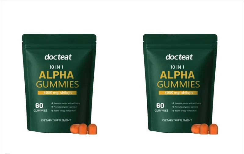 Shilajit Gummies 10 en 1 4000 mg avec extrait de racine d'Ashwagandha 60 Gummies Soutien énergétique Supplément de bien-être pour adultes — image 8