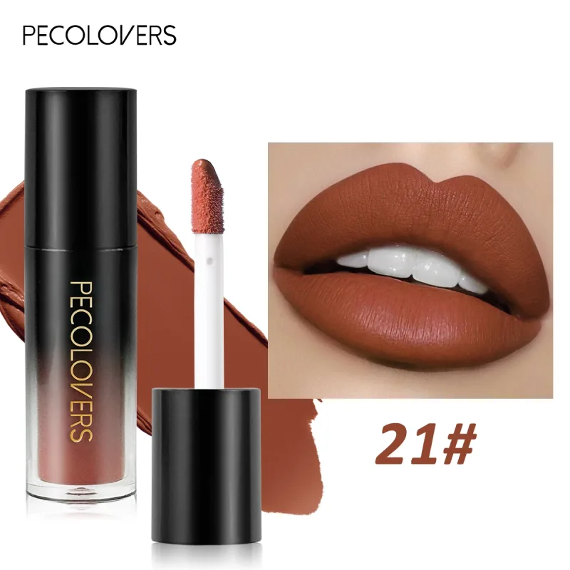 Multiple Colors Matte Velvet Lip Gloss Waterproof Long-lasting Non-stick Cup smooth Lipstick To Apply High Color Rendering — image 25