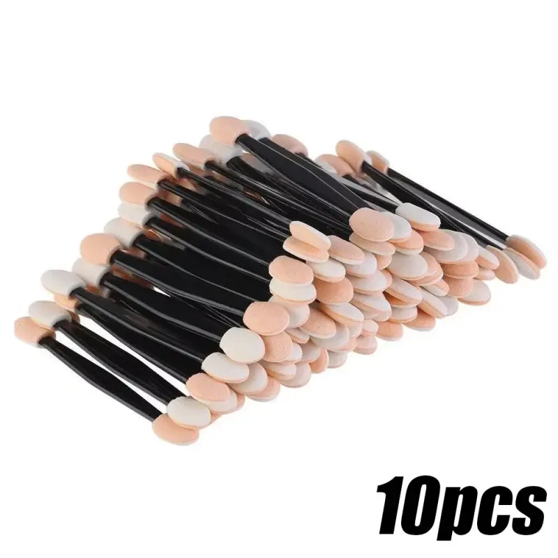 30/50pcs 대량 스폰지 아이 섀도우 브러쉬의 양면 아이 섀도우 애플리케이터 일회용 미니 메이크업 브러쉬 네일 파우더 브러쉬 — image 9
