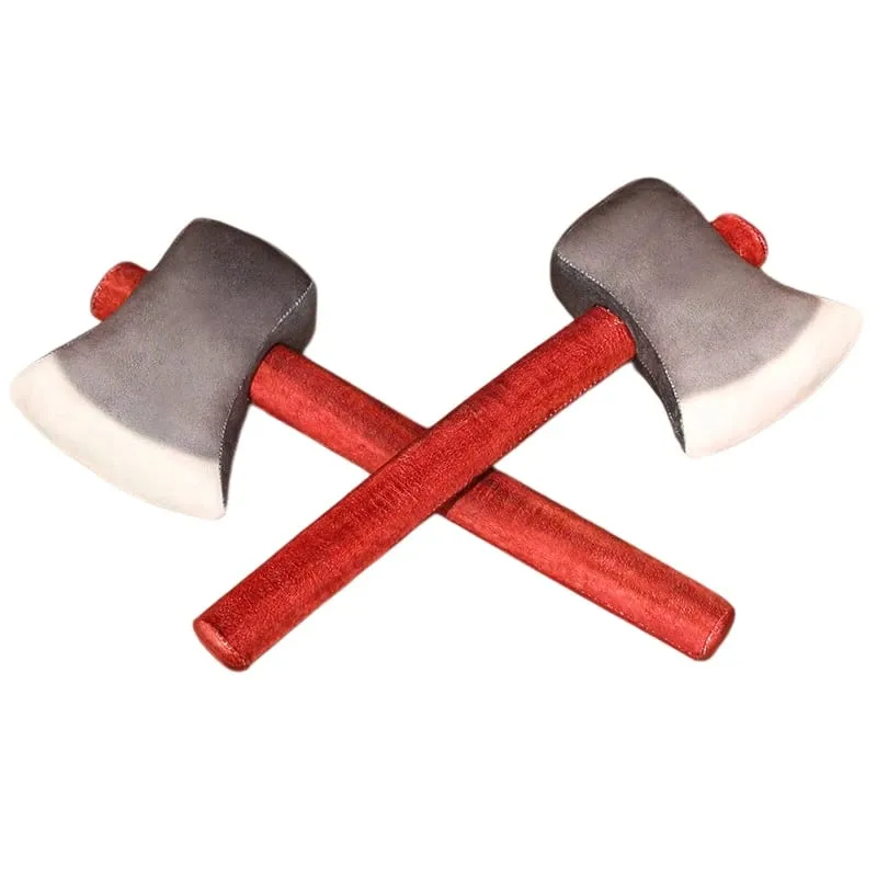 40cm Axe Plush Pillow Like Real Farmer Worker's Stuffed Instrument Prop Decor Men Gift — image 7