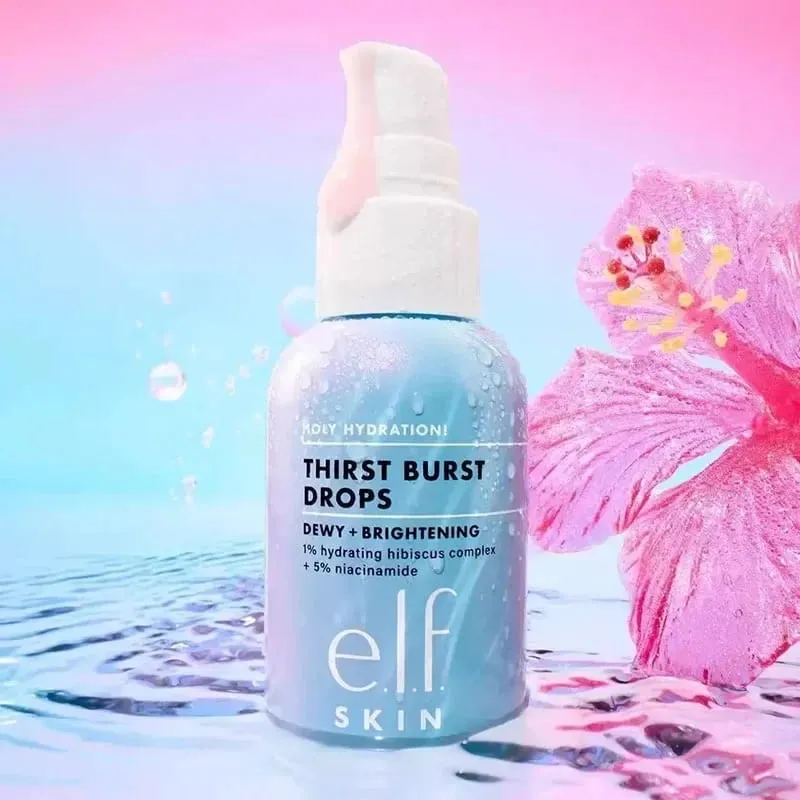Elf Pre Makeup Zelená a růžová Hydratační báze pro rovnoměrný tón pleti a Lasting Isolation Finishing Spray Tekutá podkladová esence — image 7