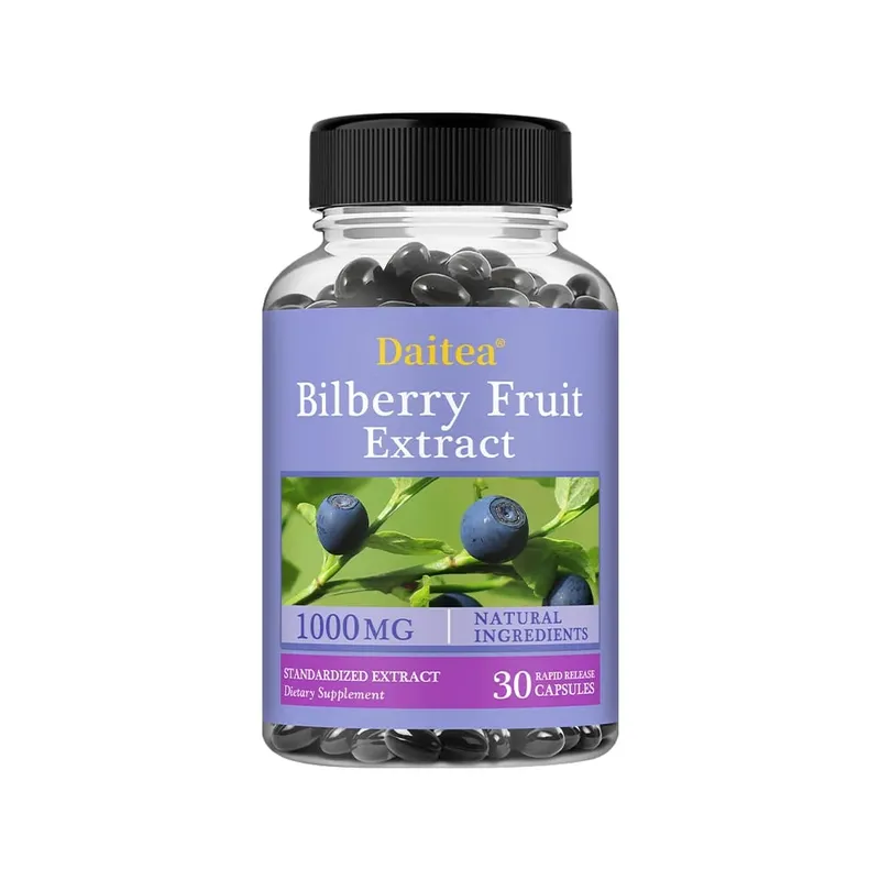 Bilberry Extract-Eye Health Supplement Supports Vision Brightens Eyes Nourishes Eyes Enhances Vision Health Dietary Supplement