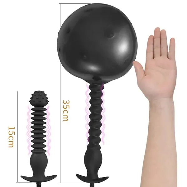 Inflatable Anal Dildo Plug Expandable Butt Plug with Pump Sex Toys for Women Men Anal Dilator Massager Adult Products — image 16
