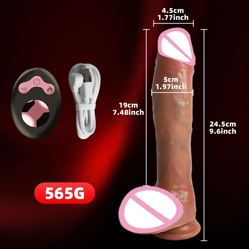 Thrusting DildoสมจริงPenis G Spot Clitoris Stimulatorของเล่นสำหรับผู้ใหญ่ซิลิโคนMan Dickสำหรับผู้หญิงคู่ผลิตภัณฑ์ — image 12