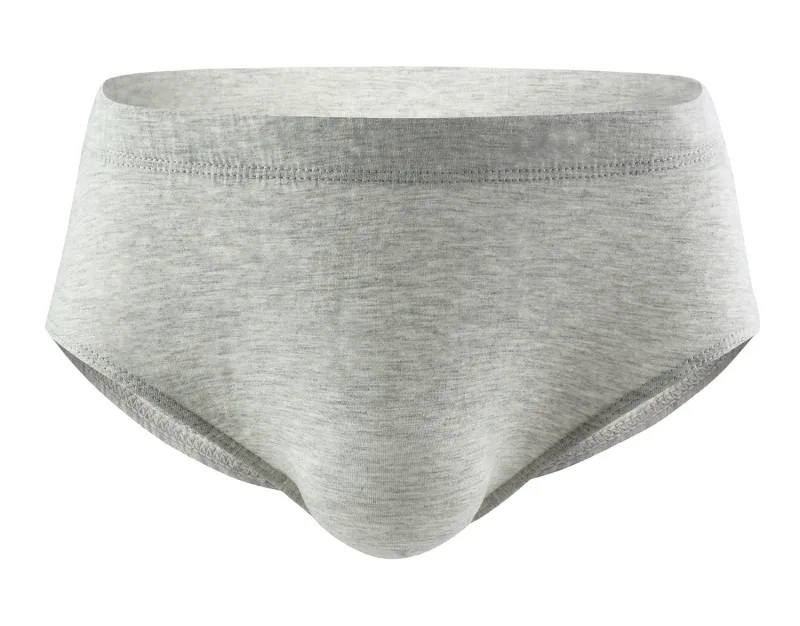 Slip da uomo a triangolo modale taglie forti Custodia rigonfia a vita bassa Morbido e traspirante Abbigliamento quotidiano casual Intimo da uomo Mutandine intime — image 2