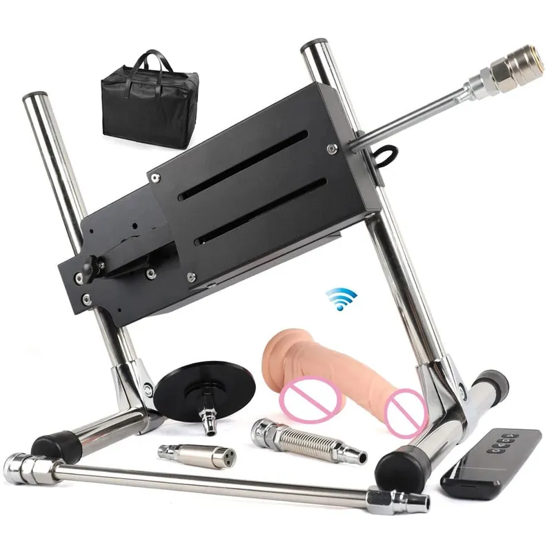 APP อัจฉริยะ Premium Sex Machine ระบบซิลิโคน Dildo Thrusting Love เครื่องรีโมทคอนโทรลนวดสำหรับผู้หญิง