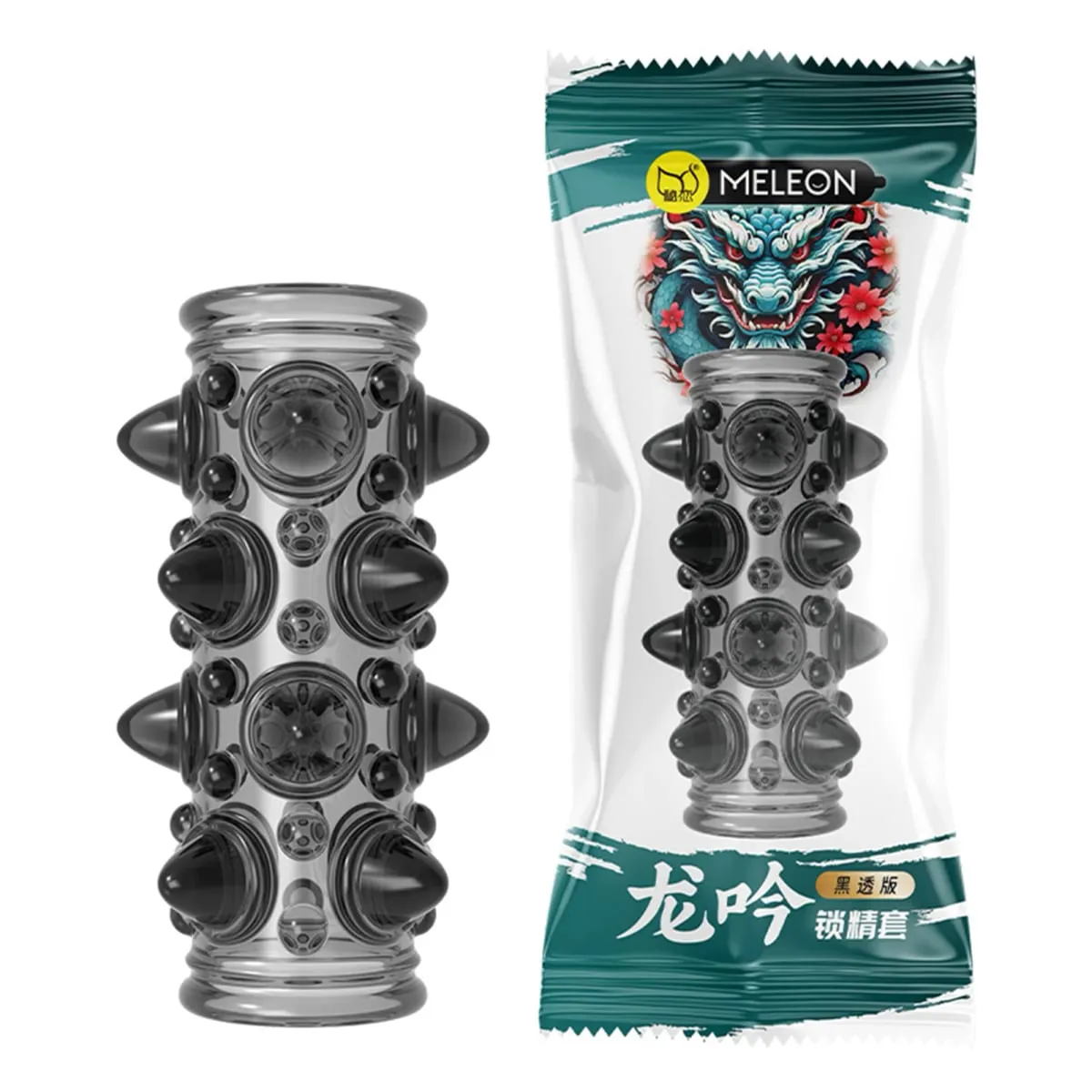 Extension Penile Sleeve Elastic G Spot Cock Ring With Beads For Men Delay Ejaculation Erection Semen Lock Ring Adult Sex Toys — image 1