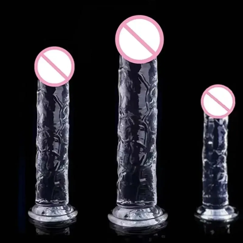 Realistic Dildo Jelly Penis Suction Cup Dildo 7 Size Female Masturbator Clitoral Stimulator Big Dick Lesbian Sex Toys For Women — image 6