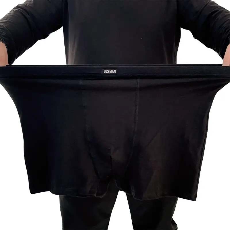 90-200kg boxers masculinos plus size roupa íntima tecido de algodão completo de alta qualidade