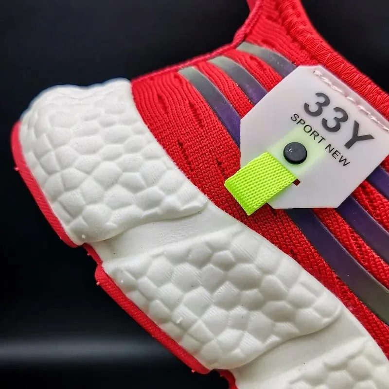 Casual Sports Shoes Breathable Mesh Soft Sole Comfortable Non Slip Red Casual Shoes Trendy Versatile Unisex Shoes Sneakers