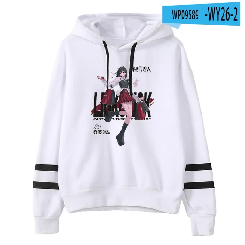 Link Click Anime Hoodie Unisex Pocketless Parallel Bars Sleeve Sweatshirts Women Men Hoodies Harajuku Streetwear Fashion Clothes — image 28