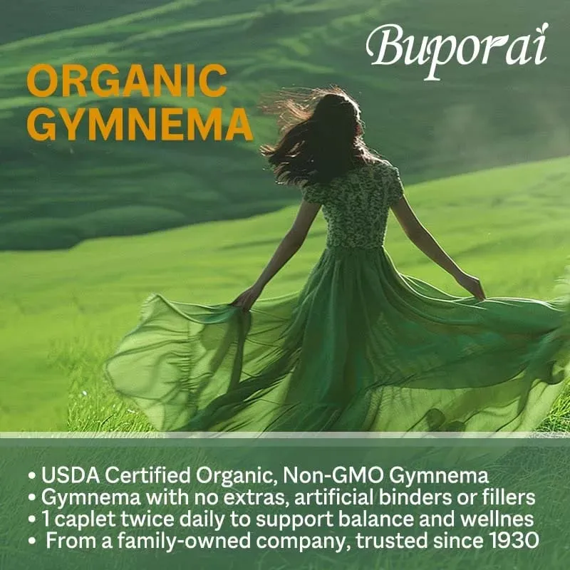 Organic Gymnema - Enhance Pancreatic Function Promote Intestinal Health and Absorption Balance Health Levels Non-GMO — image 4