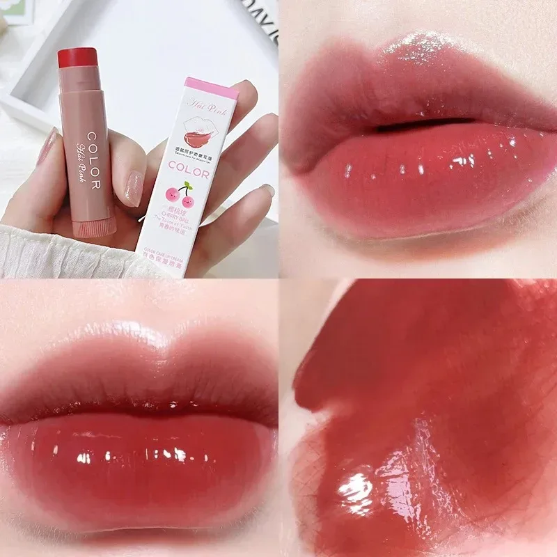 3-Piece Water Glow Lip Oil Set Long-Lasting Moisturizing Anti-drying Plumping Colored Lip Balm Lipstick Fade Lip Line Makeup Set — image 10