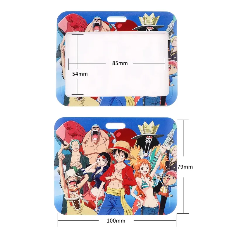 Credential Holder Keychains Neck Lanyard For Pass Card Credit Card Holder Cosplay Anime Accessories — image 4