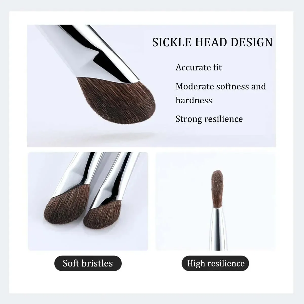 3D Nose Shadow Brush Facial Contour Makeup Brush Soft Head Blush Highlight Korean Cosmetics Female Facial Beauty Tools — image 3