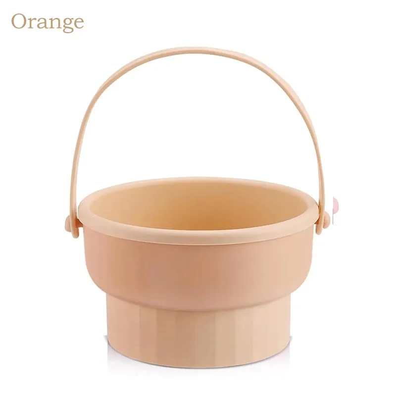 Makeup Brush Cleaning Mat 3-In-1 Silicone Washing Bowl with Brushes Scrubber Foldable Powder Puff Cosmetic Sponge Drying Tools — image 9