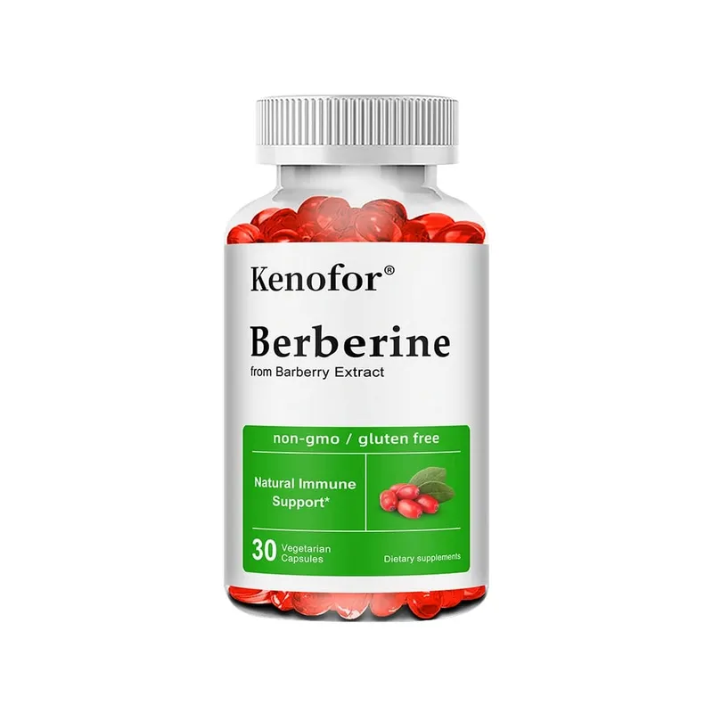 Premium Berberine Supplement Capsules - Supports Immune System Healthy Food Antioxidant NON-GMO — image 10