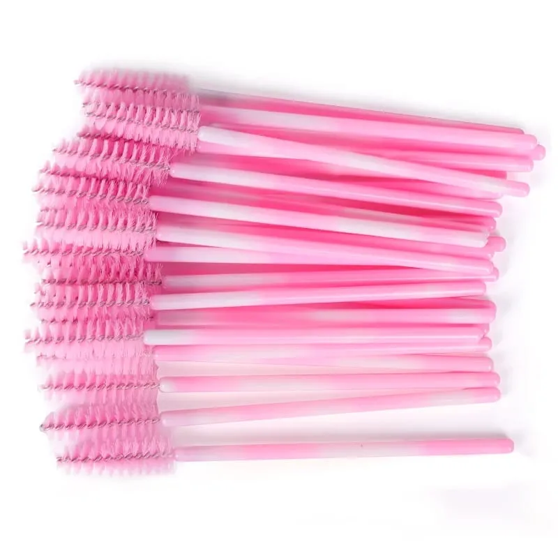 50/100Pcs Makeup Brush Eyelash Eyebrow Brushes Comb Disposable Mascara Wand Eyelashes Extension Supplies Cosmetics Make Up Tools