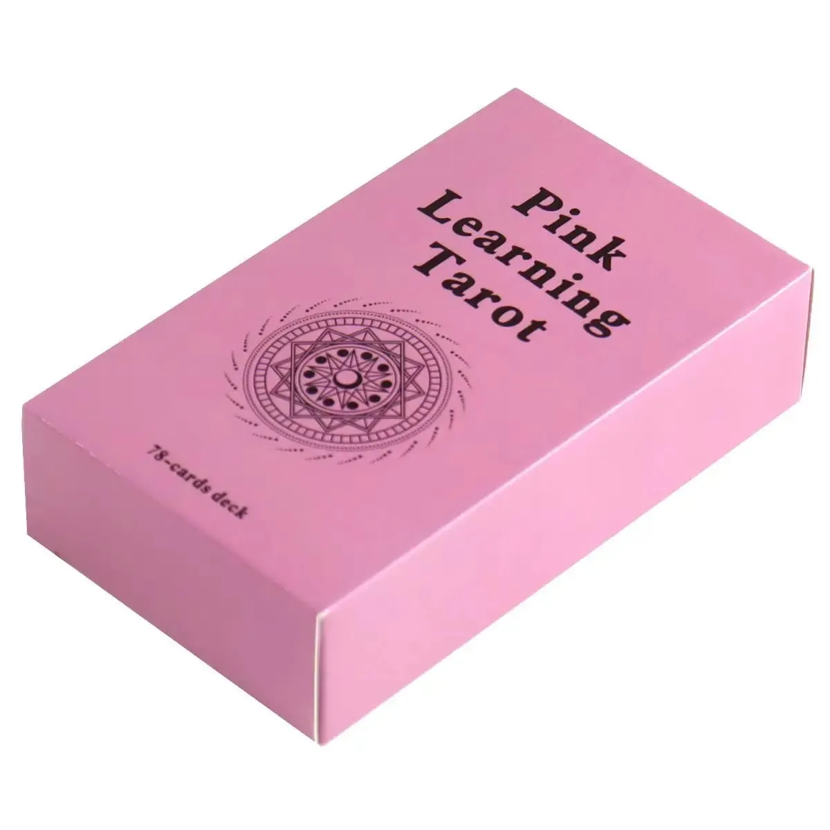 Pink Learning Tarot 78 Pcs Tarot Cards with Keywords Based on Rider Waite System 10.3*6cm — image 3