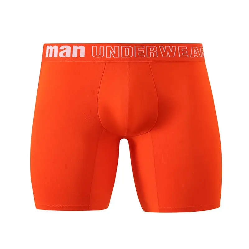 4pcs Men's Boxer Underwear Bamboo Fiber Boxers Soft Long Panties Shorts Mens Cotton Plus 7XL Cueca Boxer Masculino Calzoncillos — image 14