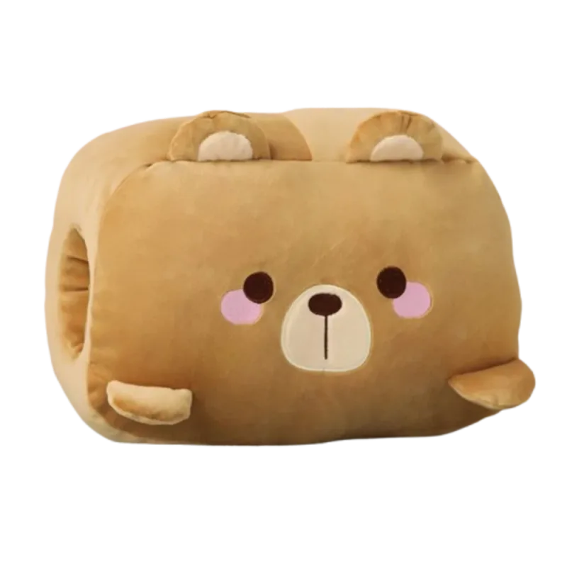 Jouet en peluche créatif chauffe-mains, oreiller en peluche Super doux, garde au chaud, oreiller de sieste au bureau, oreiller de dessin animé Animal, jouet en peluche de bureau — image 11