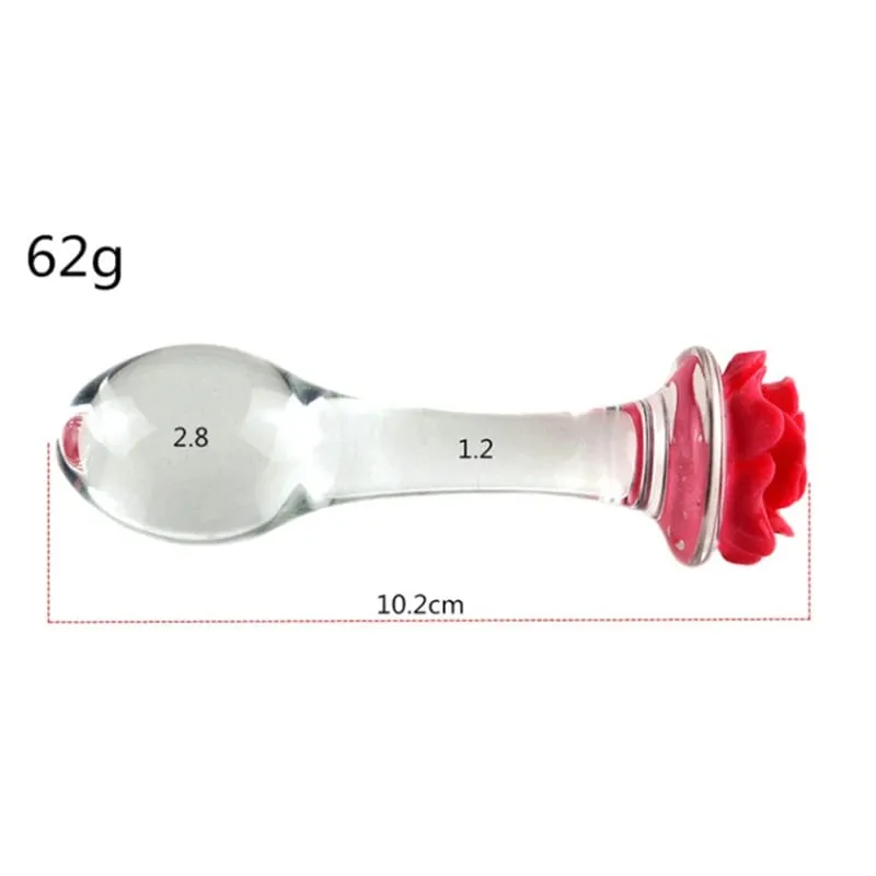 Glass Dildo Anal Bead Butt Plug Erotic Fetish Butt Plug G Spot MasturbationCouples Flirting Adults Games Sex Toys For Women Gay — image 7