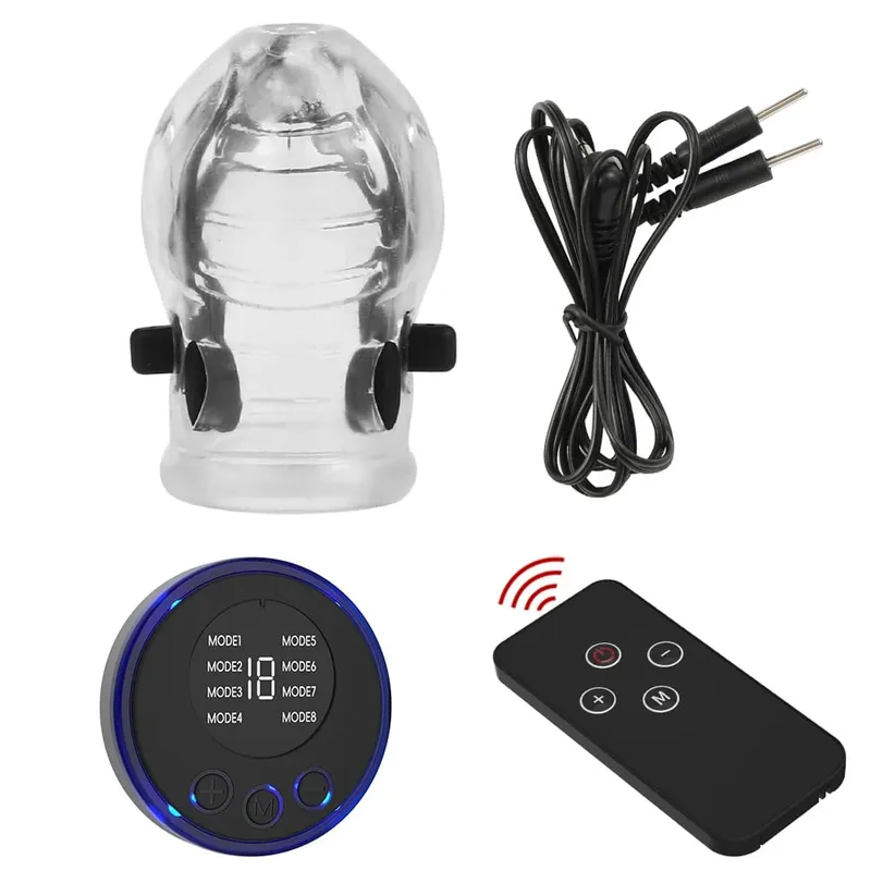 Electro Shock Penis Ring Electric Penis Enlarger Massage Penis Ring Adult Themed Toys Electrocal Stimulate Sex Toys For Men — image 9