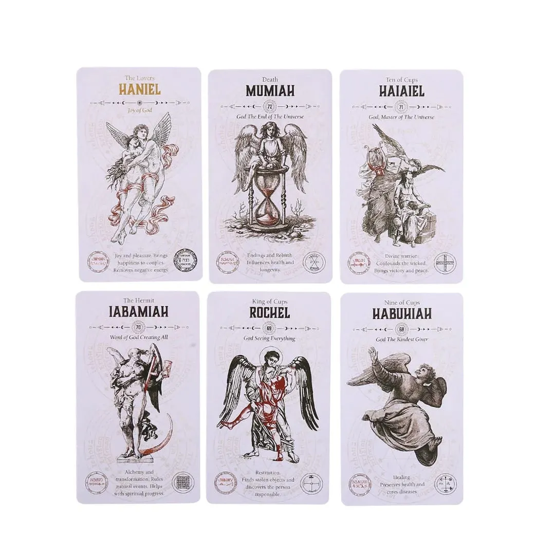 Angel Tarot cards Mysterious Divination Oracle for Party Play Board Game Deck — image 2