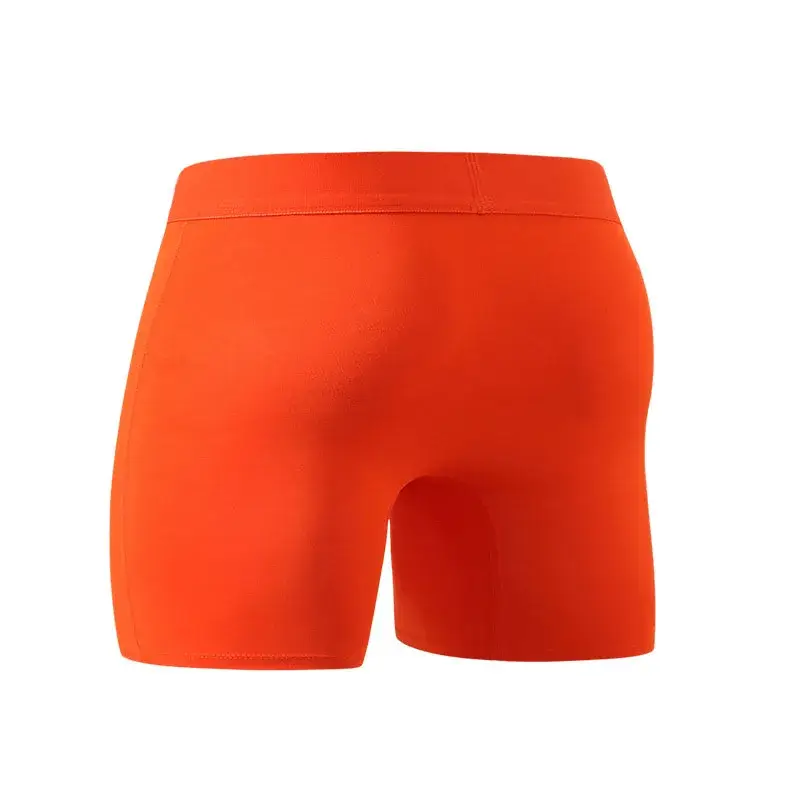 4pcs Men's Boxer Underwear Bamboo Fiber Boxers Soft Long Panties Shorts Mens Cotton Plus 7XL Cueca Boxer Masculino Calzoncillos — image 3