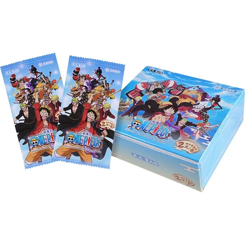 One Piece Collections Rare Cards Box Booster Pack Anime Luffy Zoro Nami Chopper TCG Game Collectibles Card Child Birthday Gift — image 8
