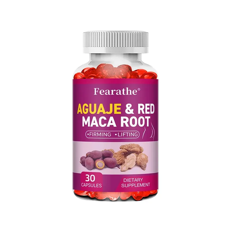 Aguaje Supplement Red Maca Root Extract Capsules Enhances Curves Firms Sculpting Supports Buttocks and Immune Health — image 9